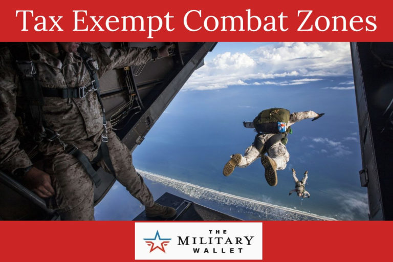 Tax Exempt Military Combat Pay Tax Free Pay in Combat Zones