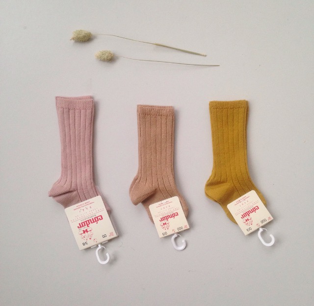 Condor Ribbed Knee Socks Camel size 36m The Milk Minimalist