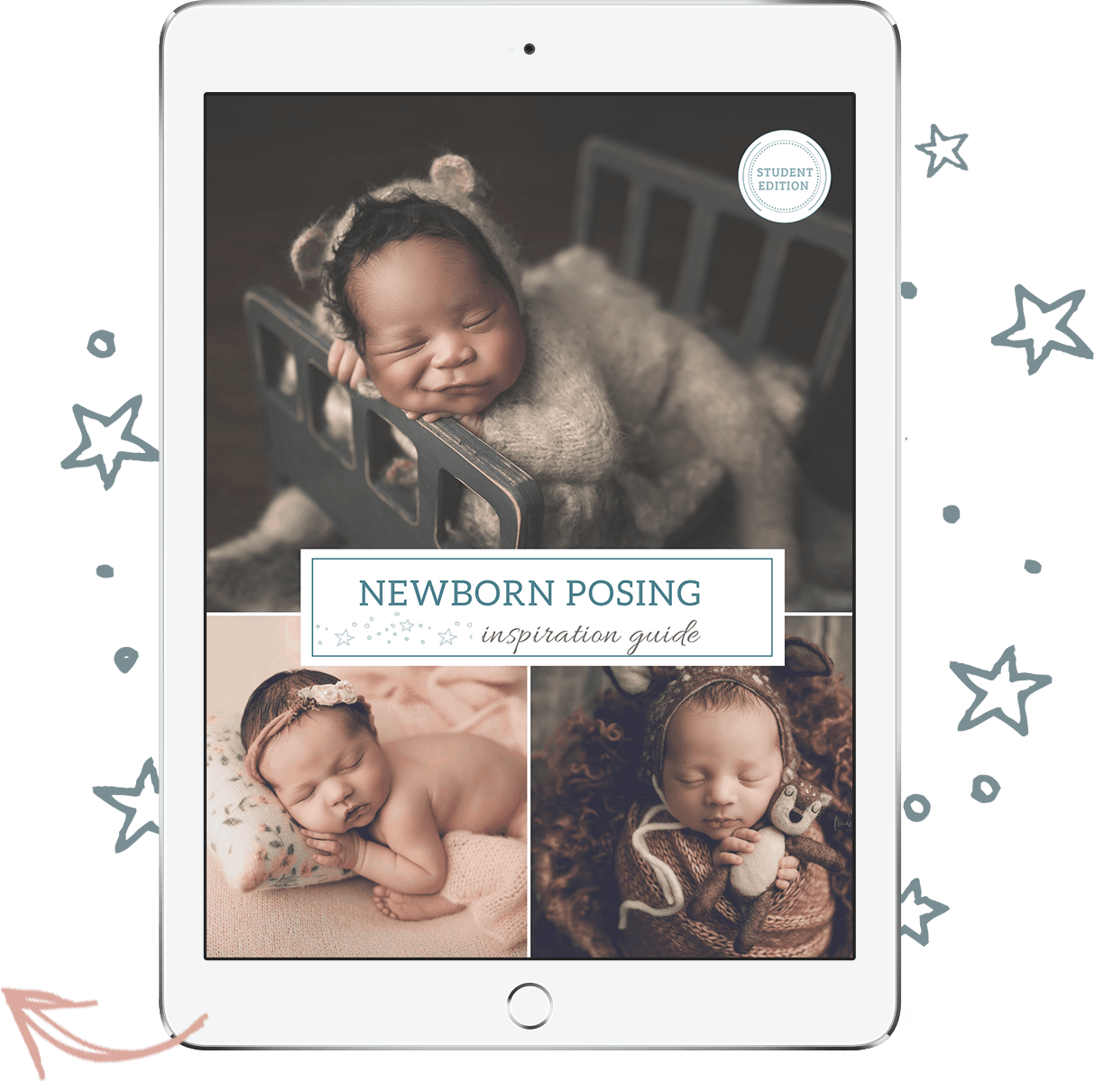 Newborn Posing Inspiration Guide The Milky Way