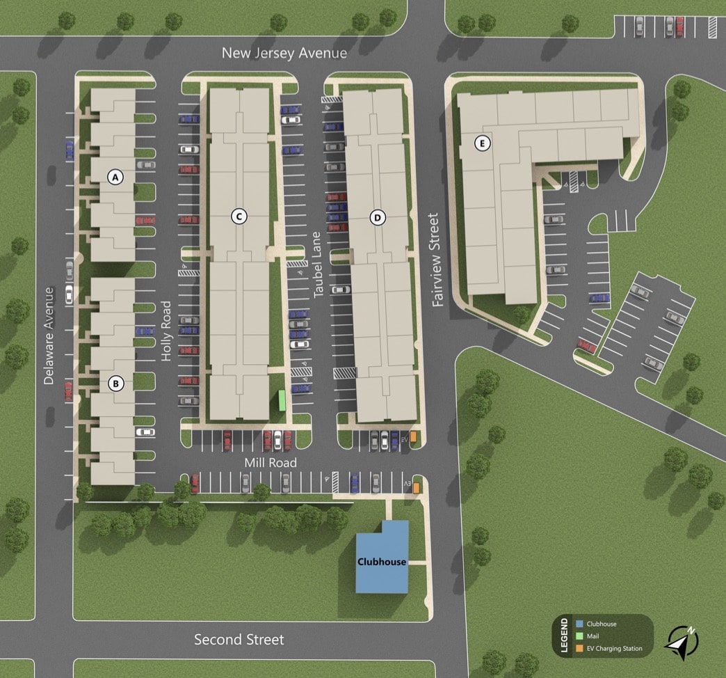 Luxury Riverside NJ Apartments The Mill at Riverside Floor Plans