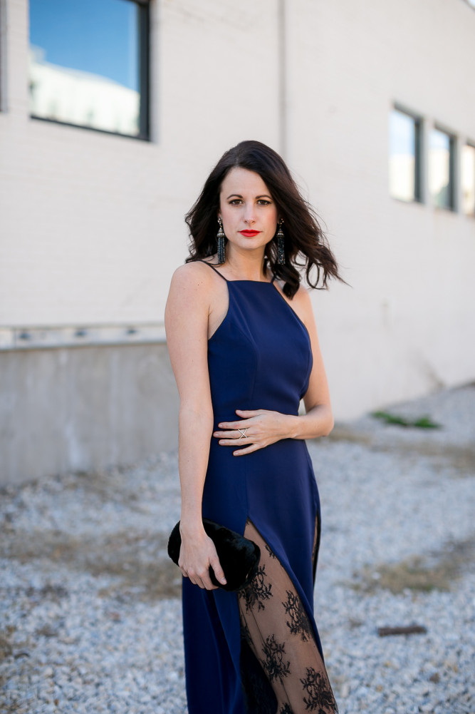 What Lipstick Goes With Dark Blue Dress