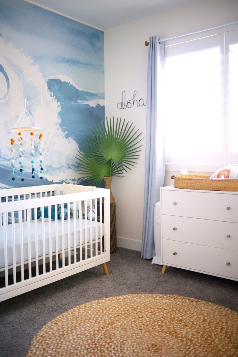 Callen's Hawaiian Themed Nursery The Miller Affect