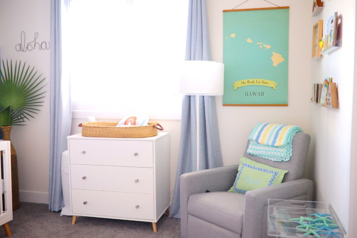 Callen's Hawaiian Themed Nursery The Miller Affect