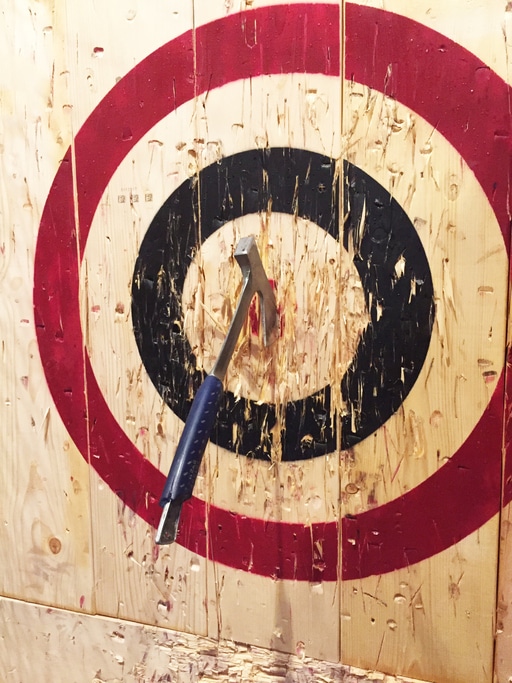 Axe Throwing The Mill Indoor Combat Centre