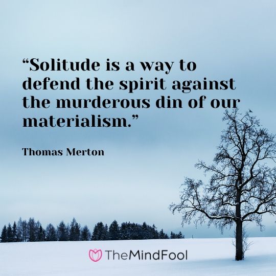101 Solitude Quotes To Clear Mind from Chaos TheMindFool