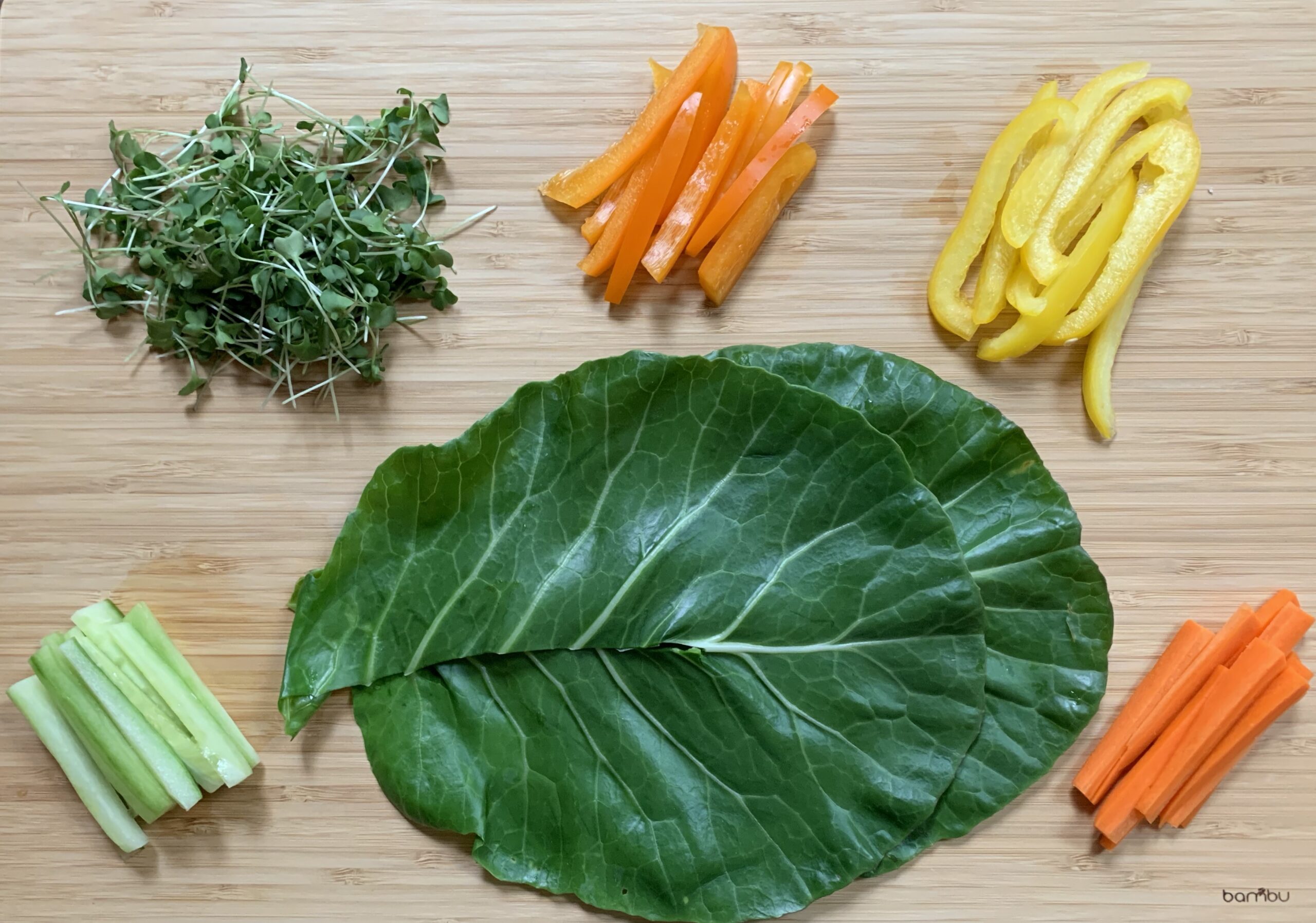 Vegan Collard Greens Wraps A healthy lunch on the go! The Mindful Fork