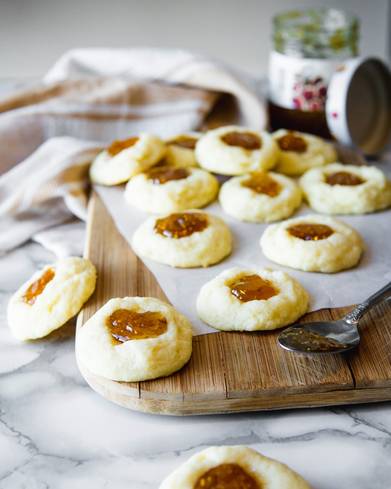 Soft Ricotta Cookies with Fig Jam The Mindful Meringue