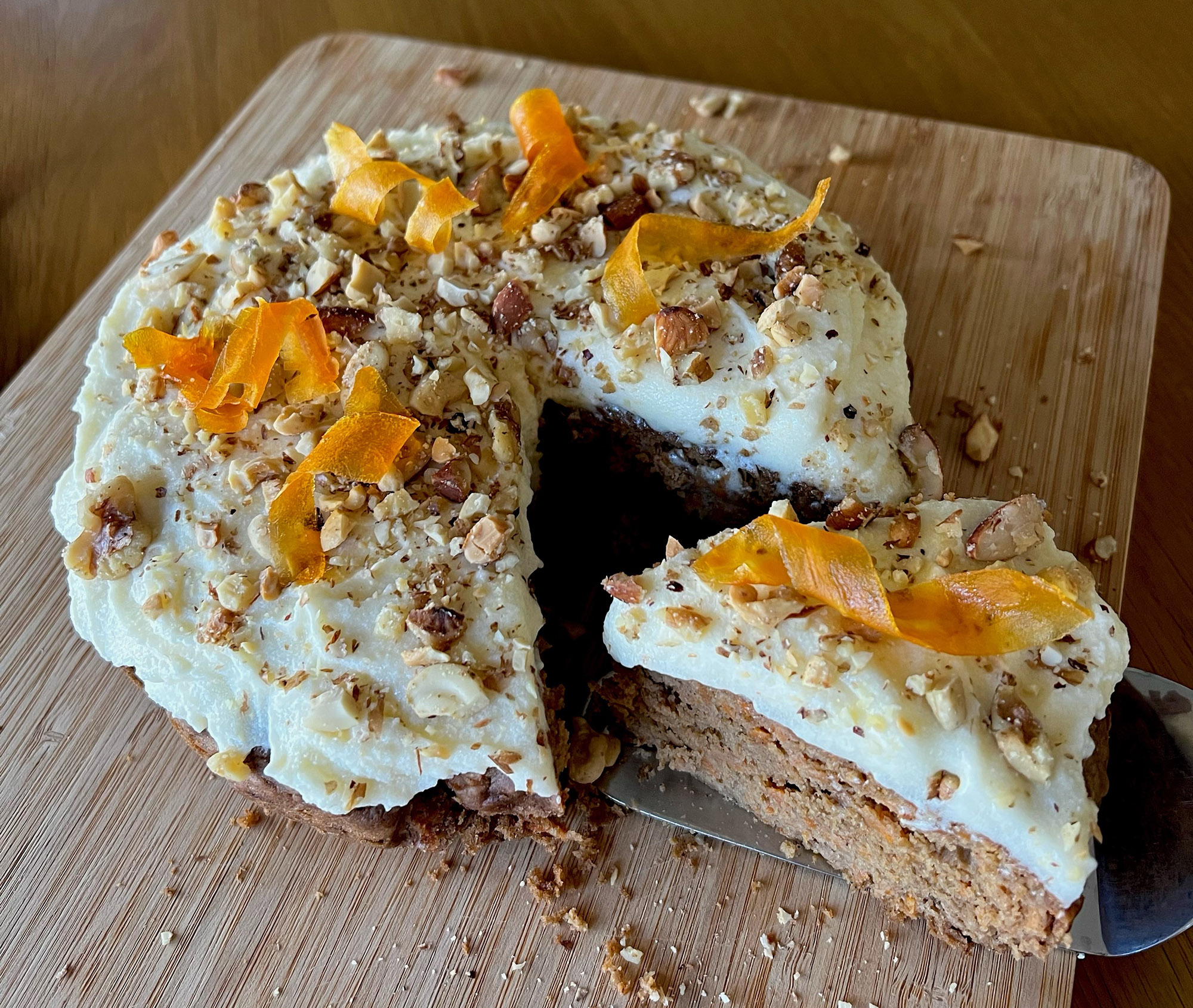 GlutenFree, Vegan Buckwheat Carrot Cake (lowFODMAP) The Mindful Peanut