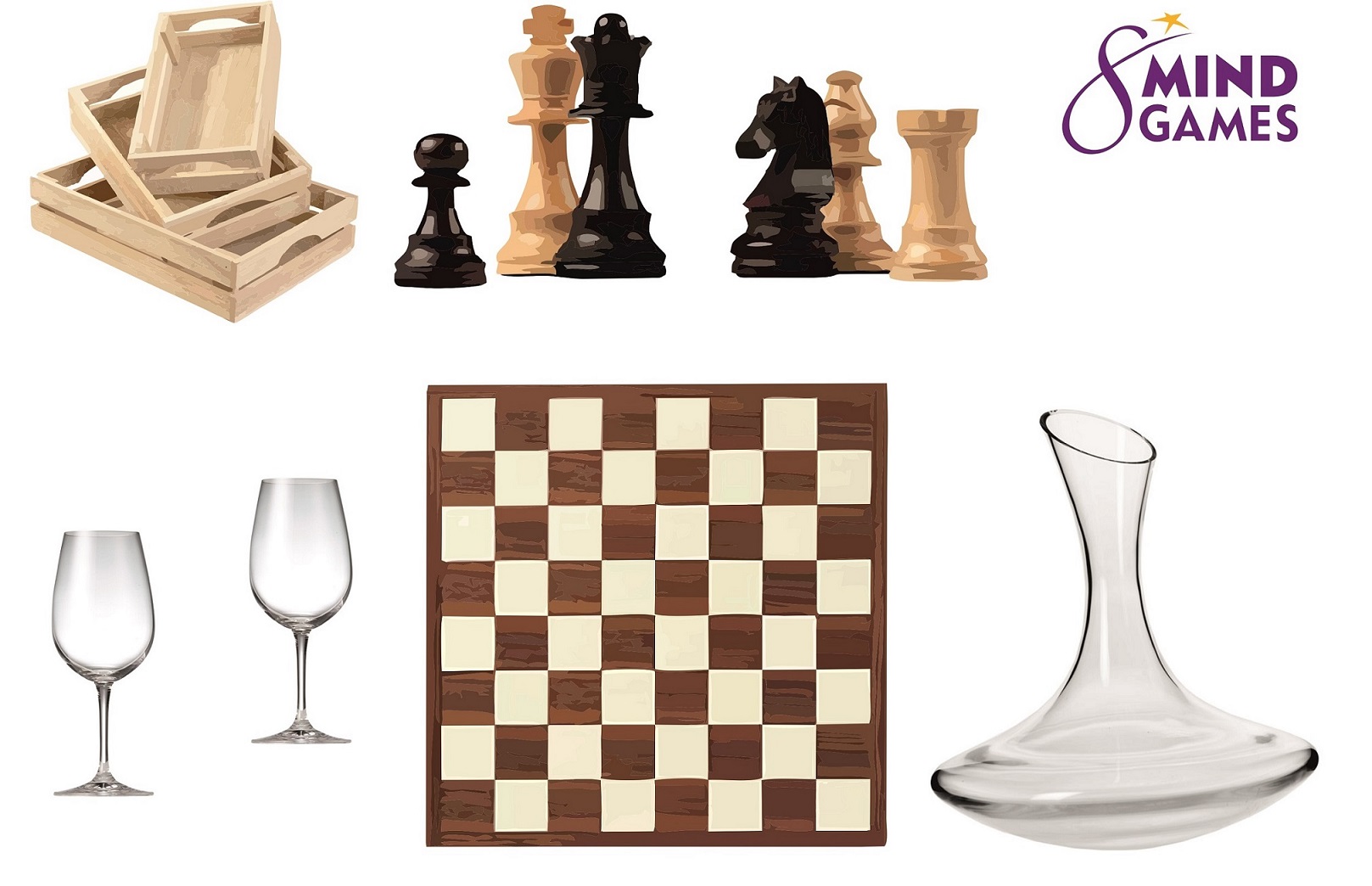 Chess Gift Bundle ⋆ The Mind Games ⋆ Buy it now from our store