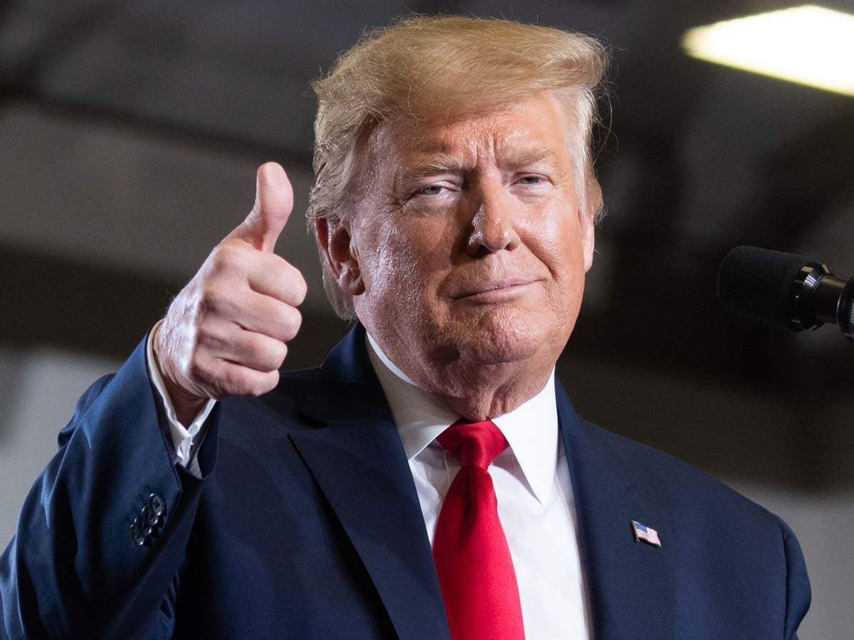 Trump retweets a video of his supporter shouting 'white power.' - The