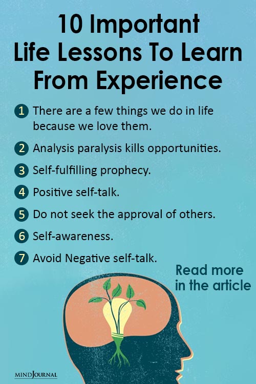10 Important Life Lessons Everyone Should Learn