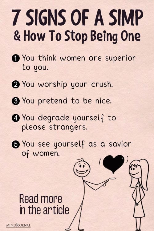 Are You A Simp? 7 Signs Of A Simp And How To Stop Being One