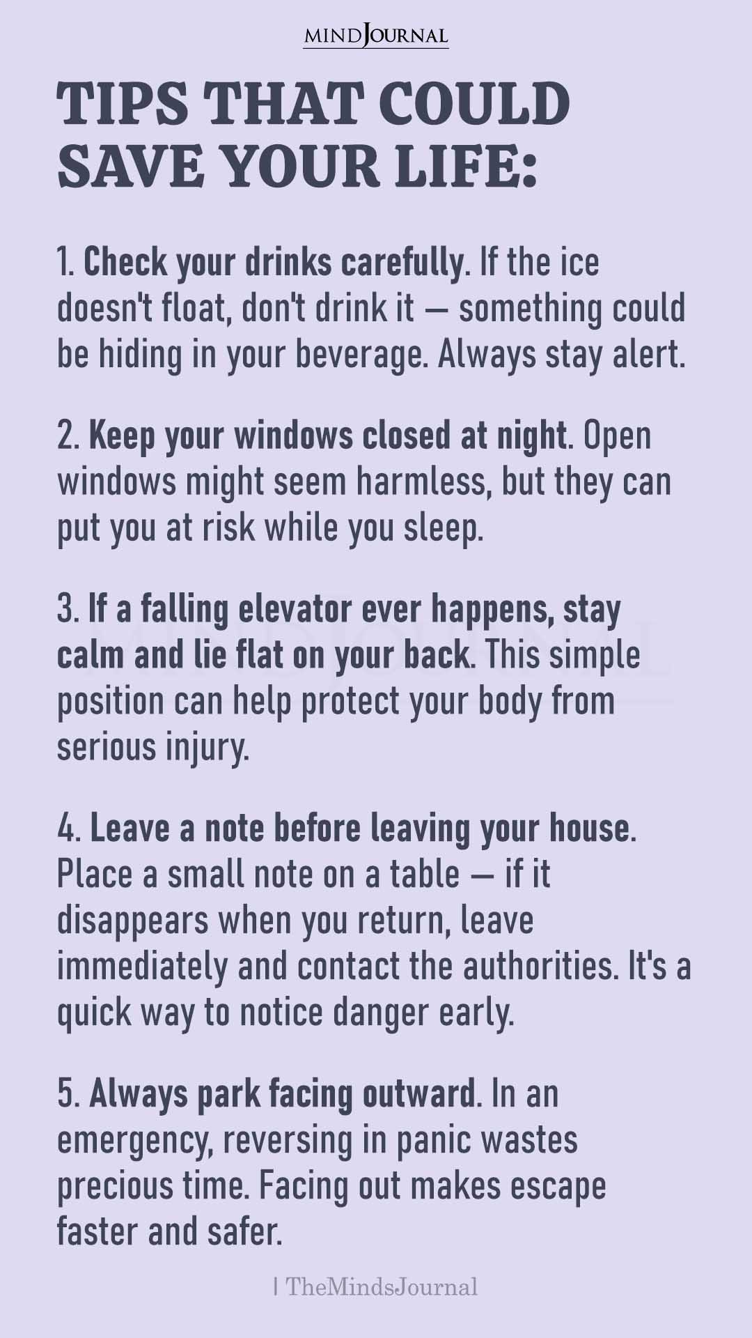 Emergency Safety Tips Smart Precautions That Can Save Your Life