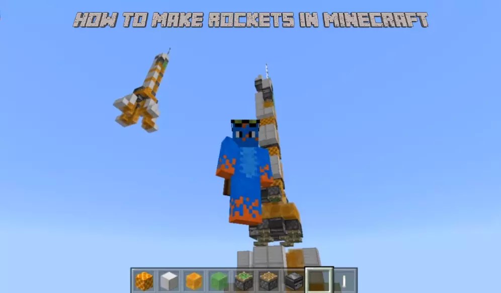 How to Make Rockets in Minecraft