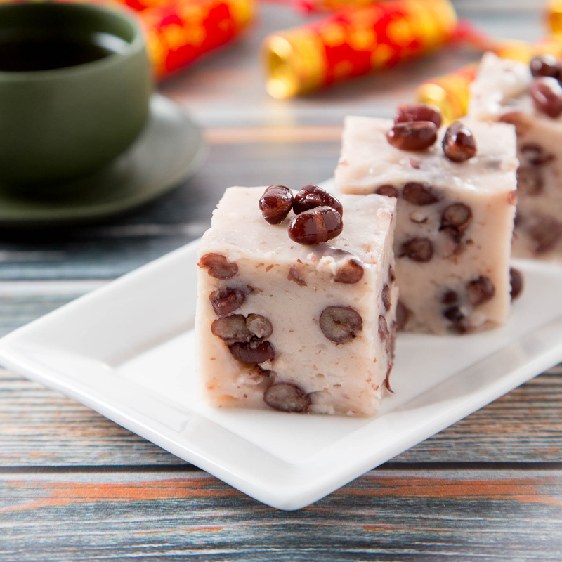 Coconut Red Bean Pudding The Missing Lokness