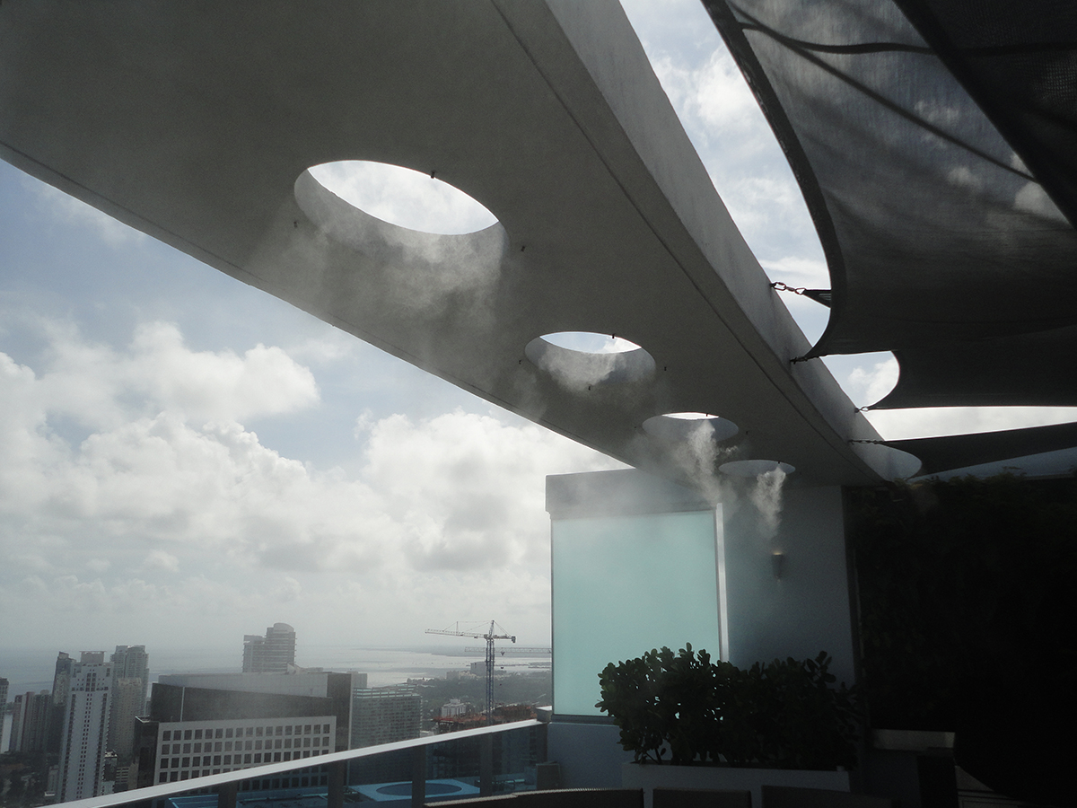 Residential Outdoor Mist Cooling Fans and Systems The Misting Store