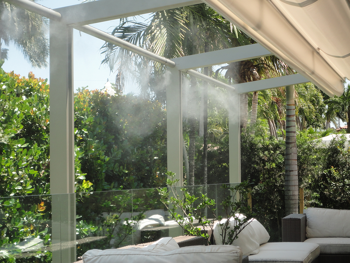 Residential Outdoor Mist Cooling Fans and Systems The Misting Store