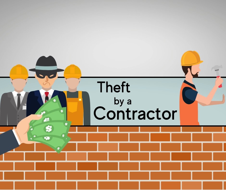 Theft by a Contractor Wisconsin McDonald & Kloth, LLC
