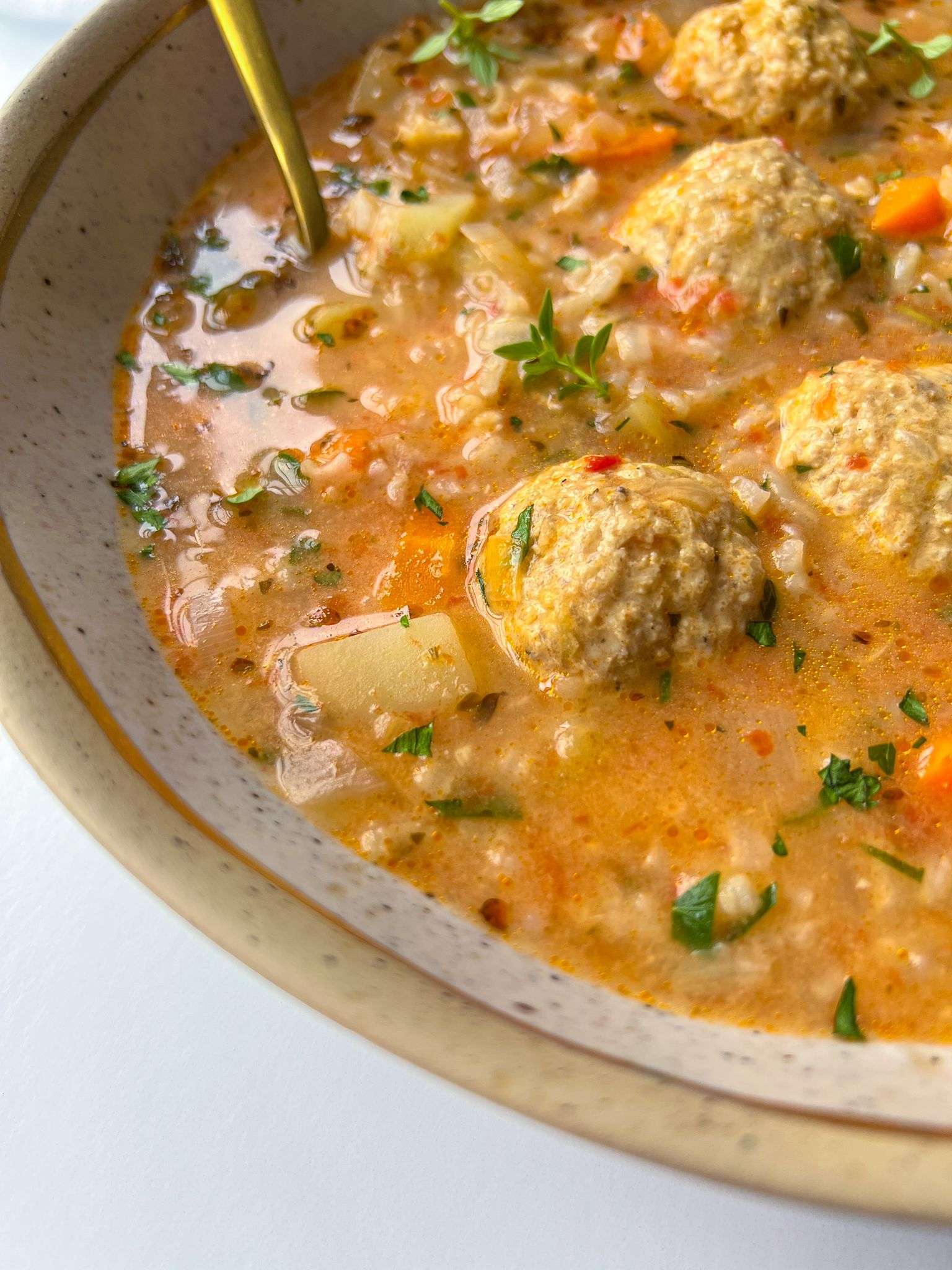Meatball Soup The Modern Nonna