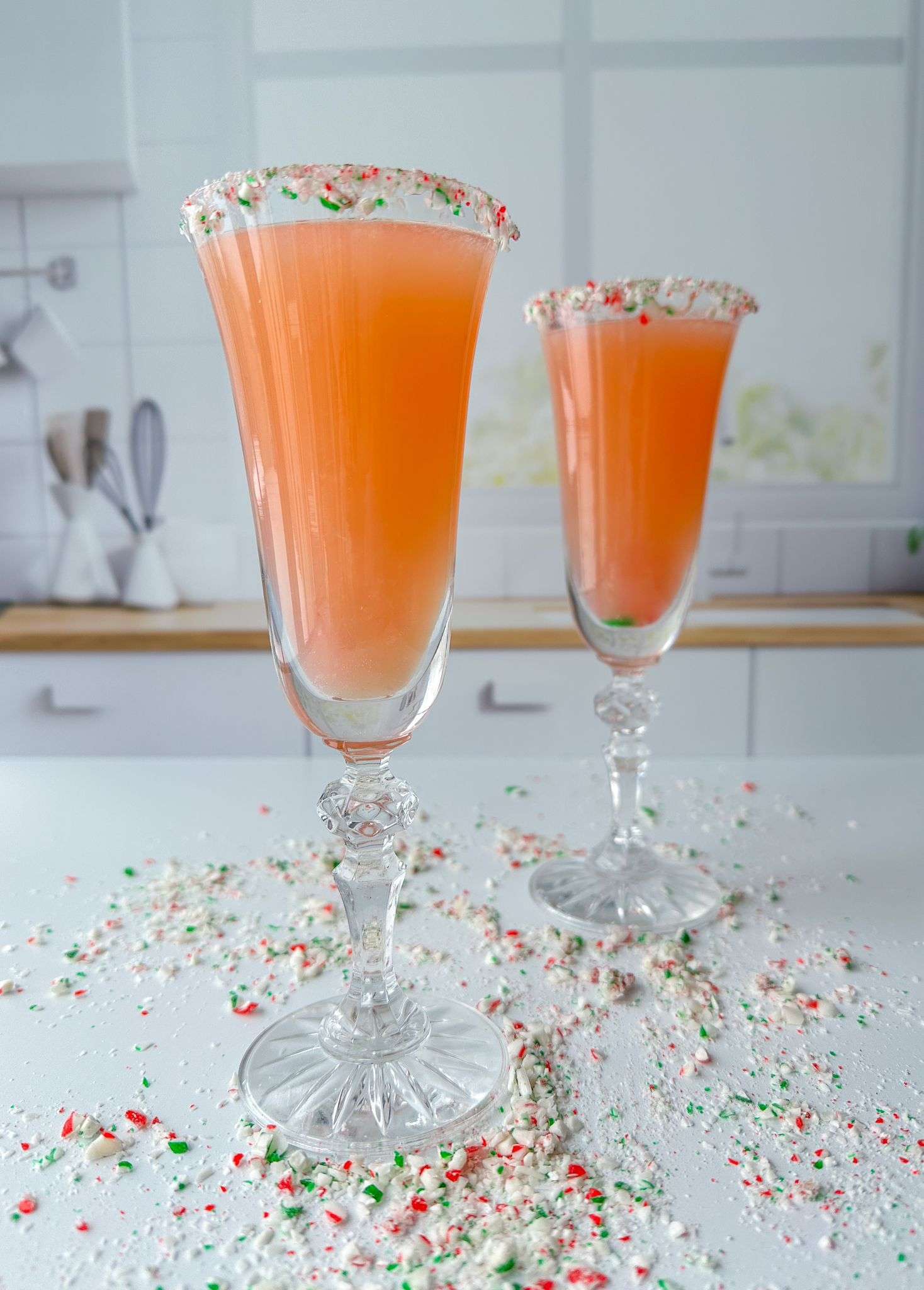 Holiday Candy Cane Prosecco The Modern Nonna
