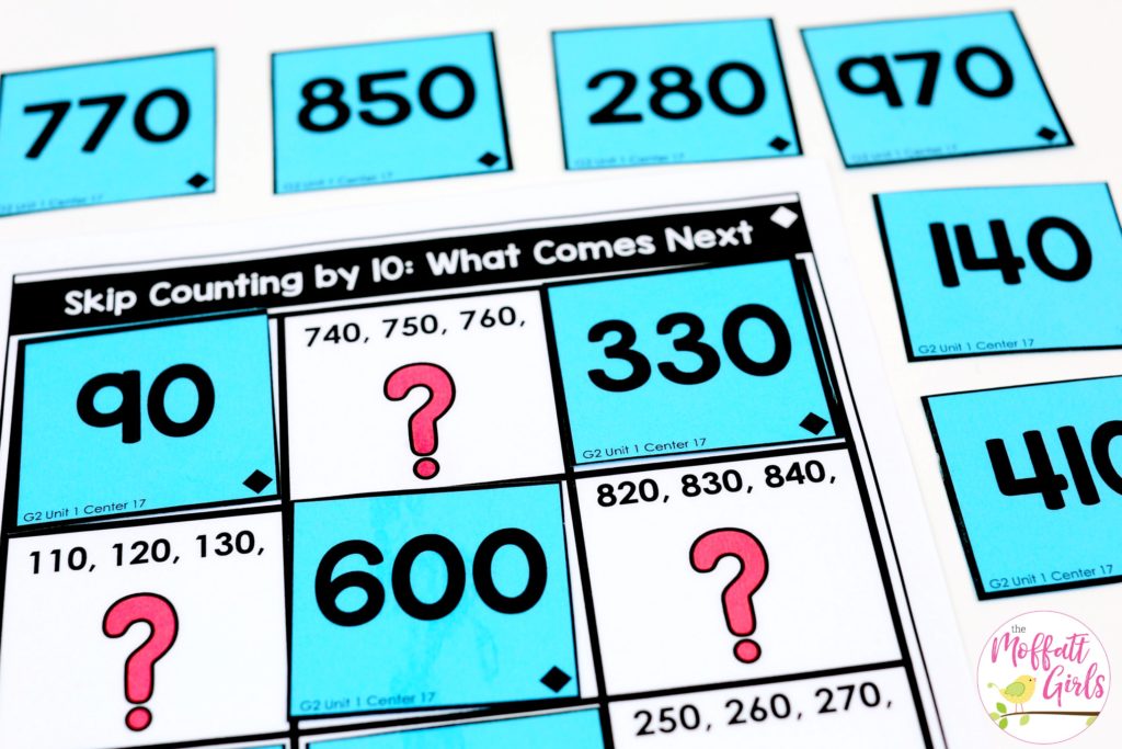 2nd Grade Math Curriculum Numbers up to 1,000
