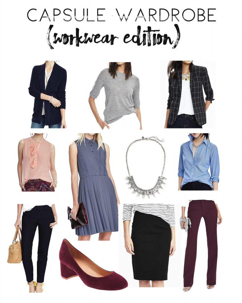 Work & Weekend Capsule Wardrobes Banana Republic Friends & Family