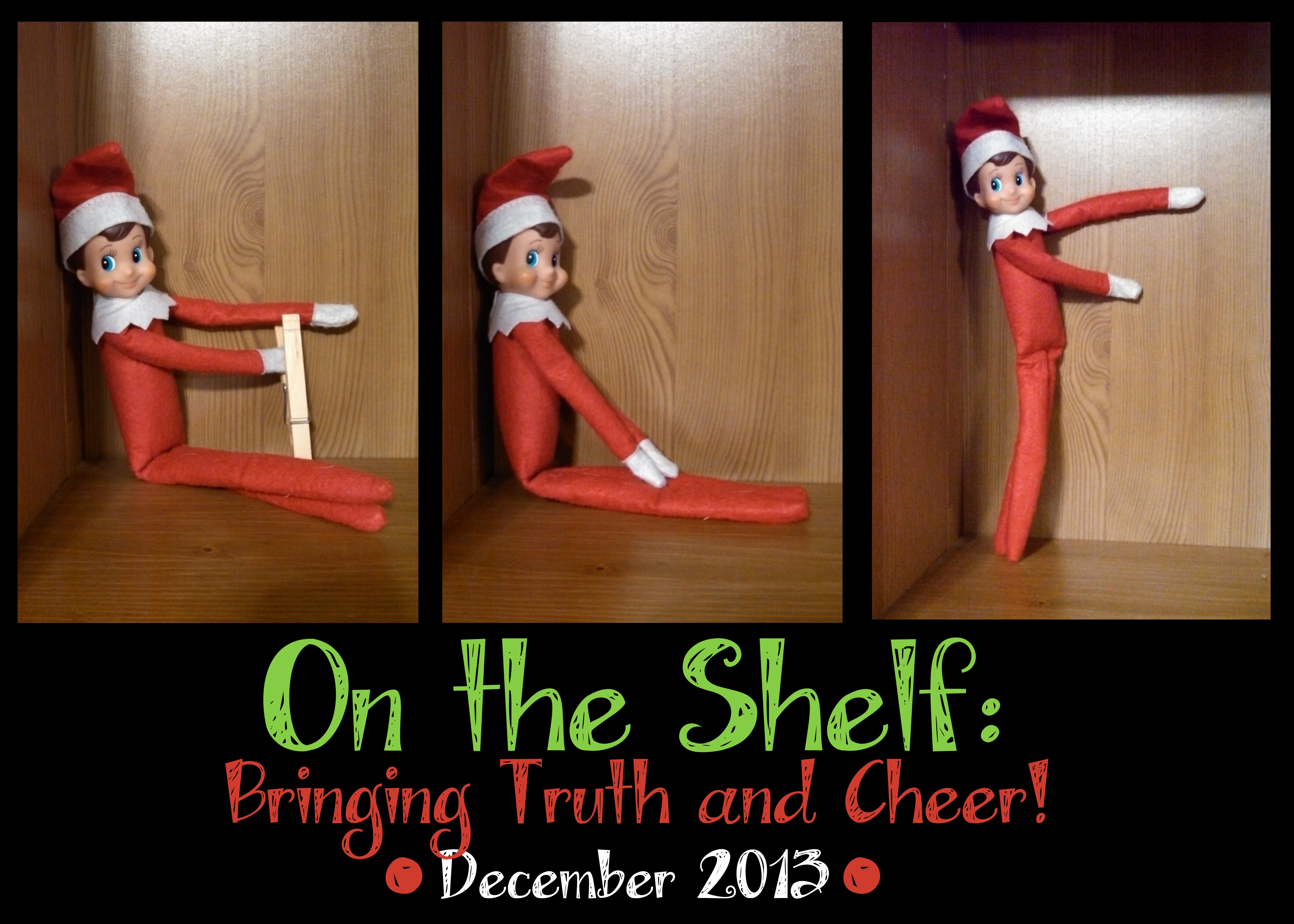 Elf on the Shelf We’re 1/2 Way There! The Mommy Teacher