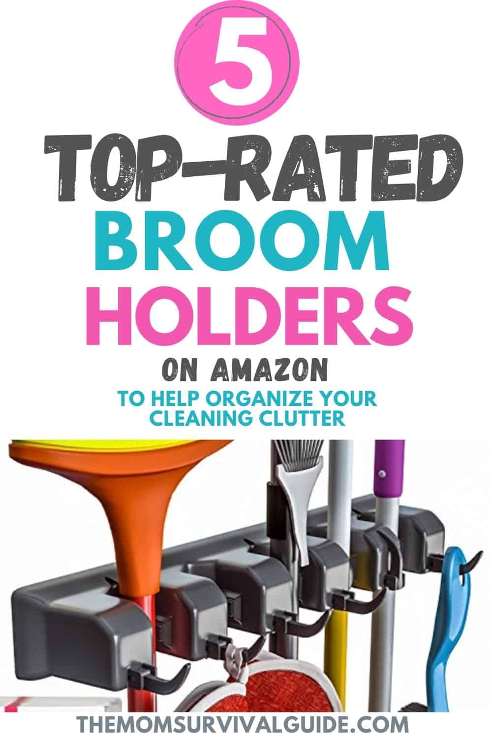 5 BestRated Broom Holders You Need To Get Organized The Mom Survival