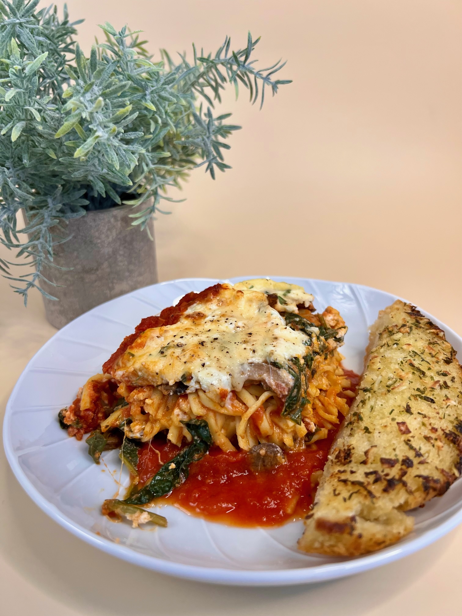 Easy Baked Spaghetti Lasagna The Mom Touch