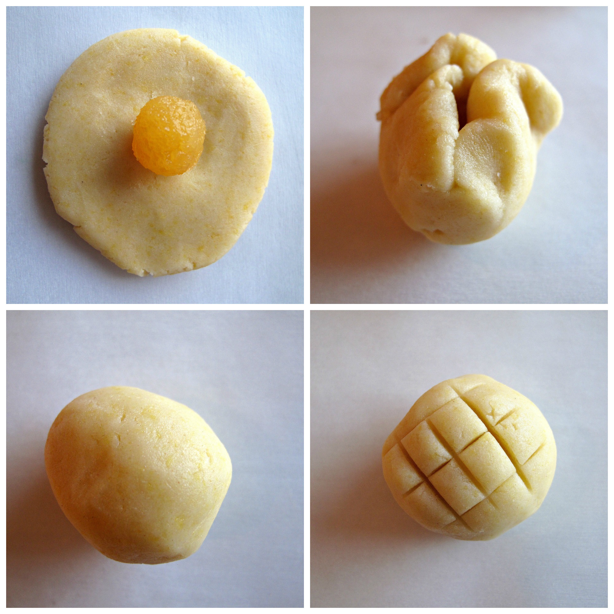 chinese new year pineapple cookies