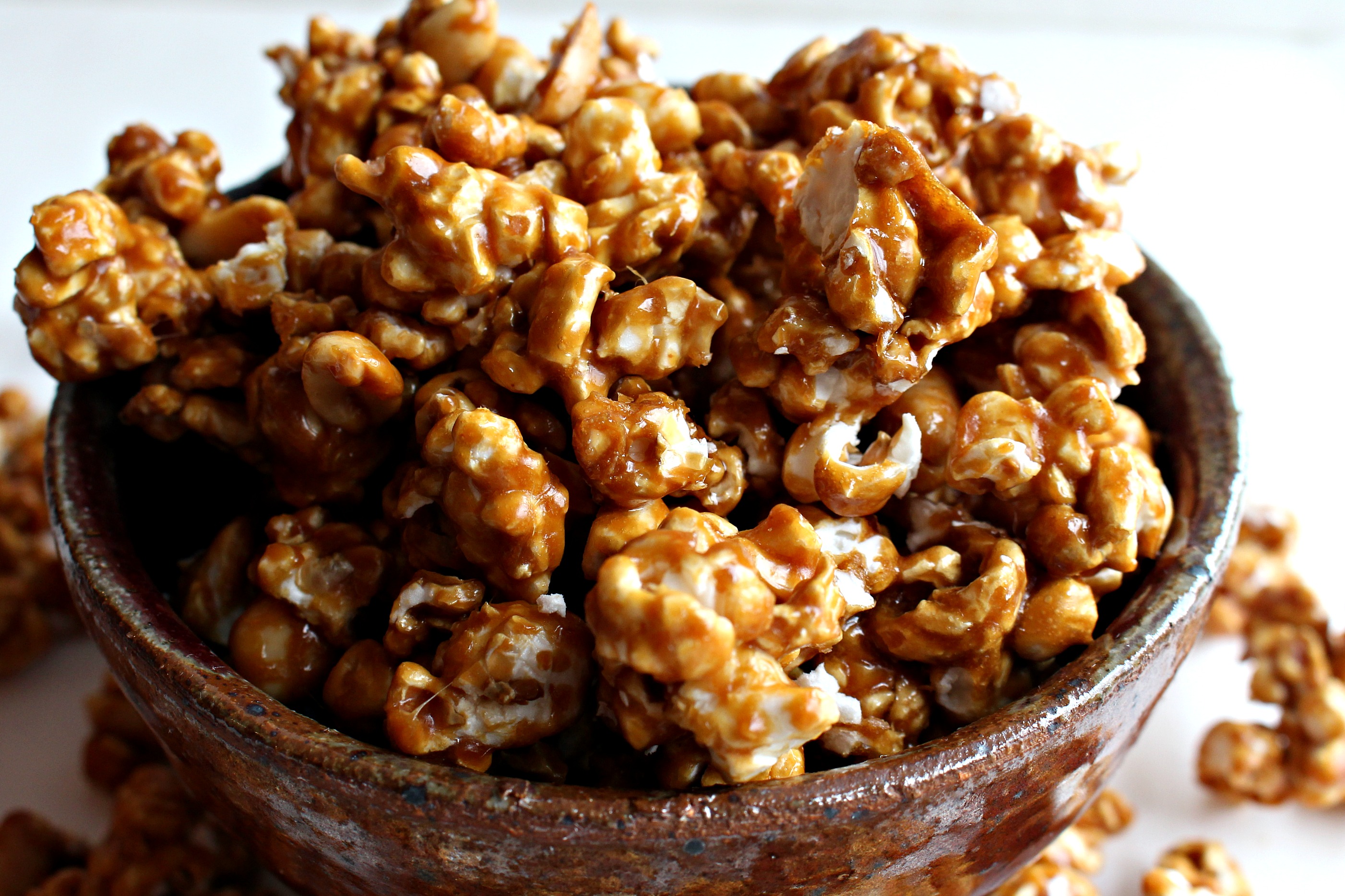 Caramel Popcorn with Peanuts The Monday Box