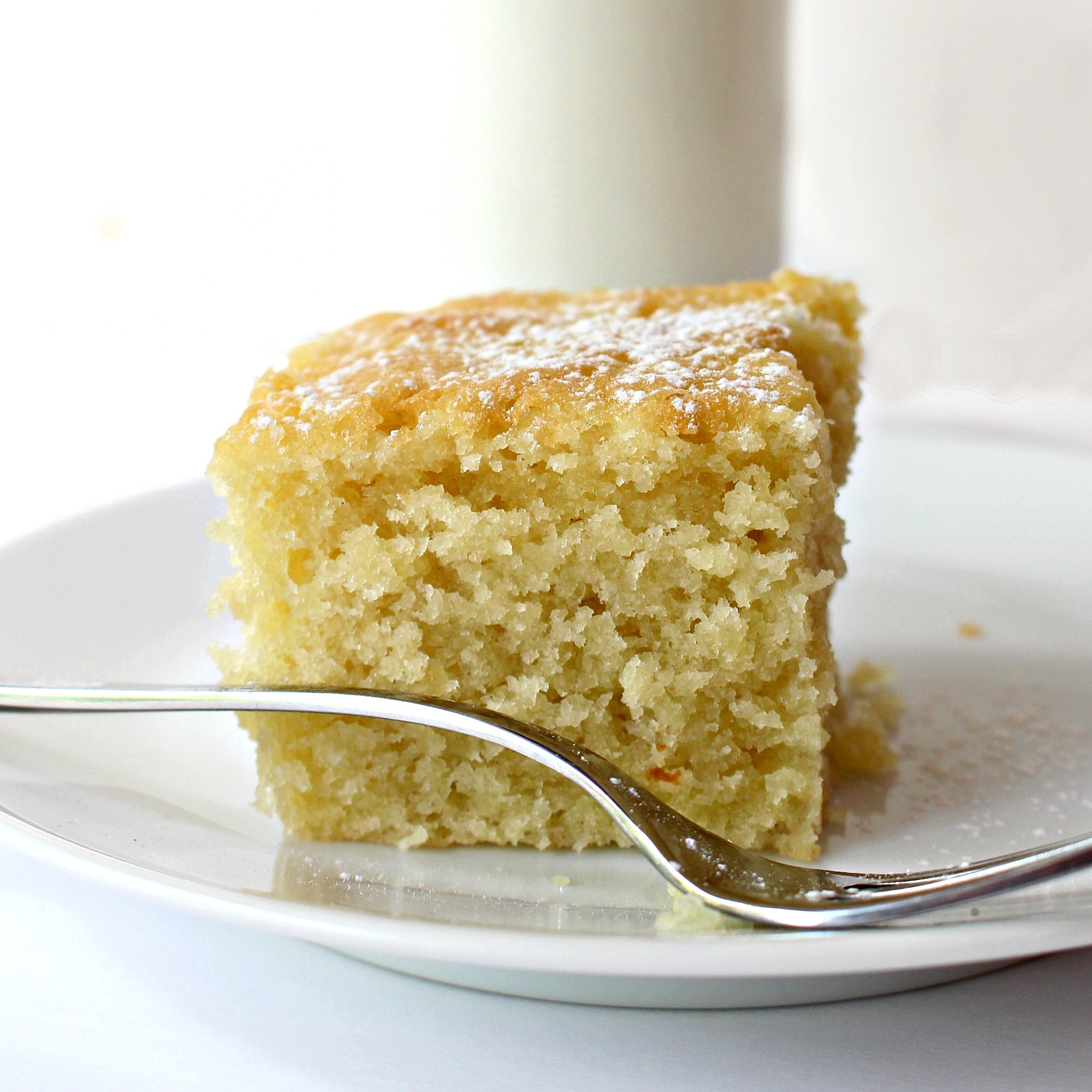 Coconut Milk Snack Cake The Monday Box