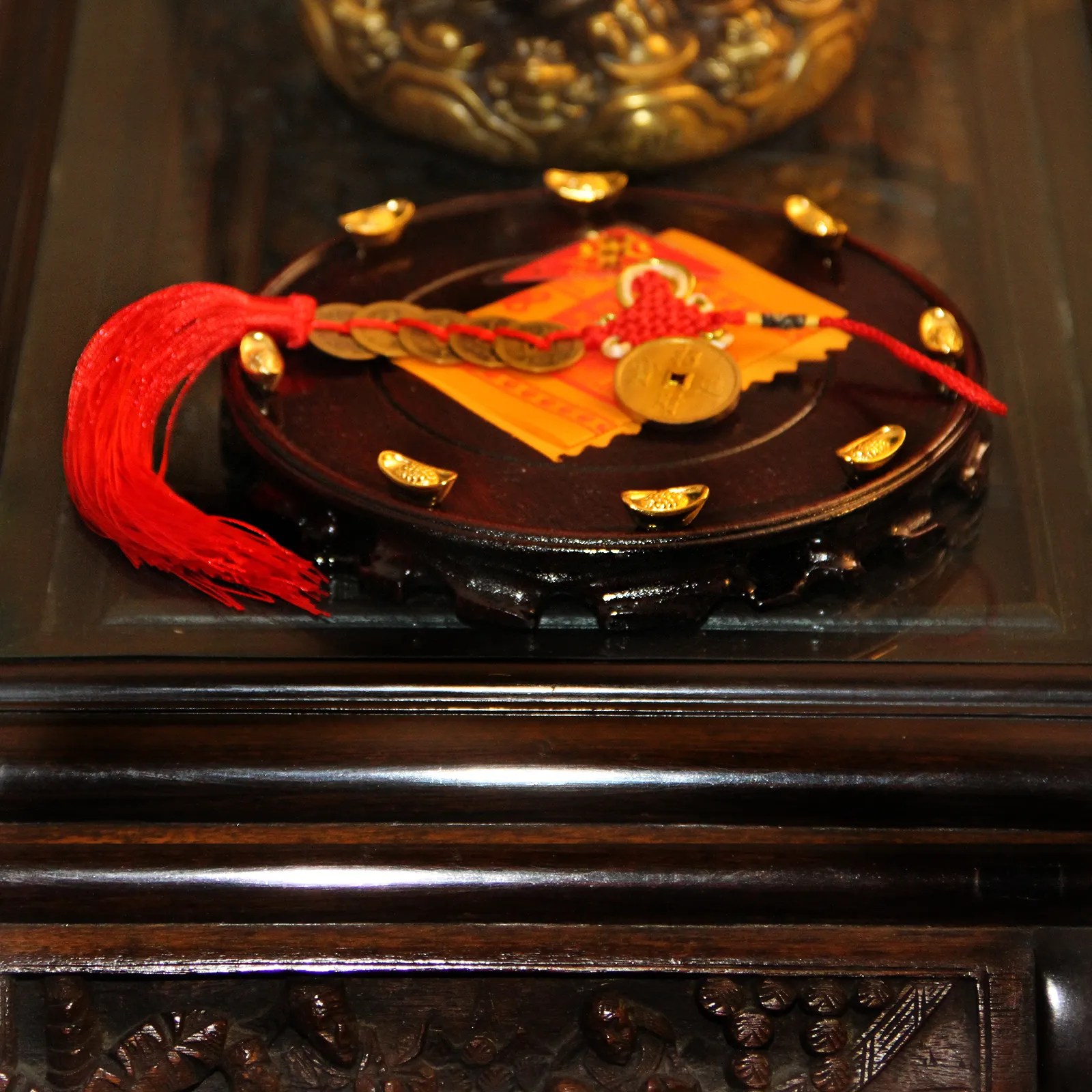 MEDIUM INGOT MONEY FROG STATUE FOR ABUNDANCE & PROSPERITY. Money Frog