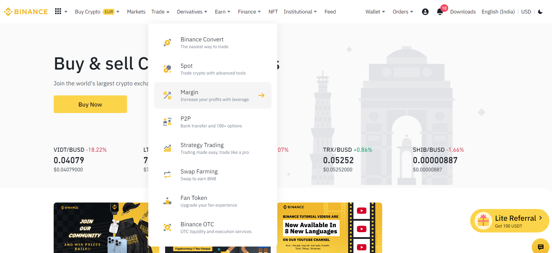 How To Short Ethereum on Binance?