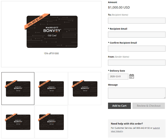 Buy Marriott Gift Cards With A 20 Discount The Money Ninja