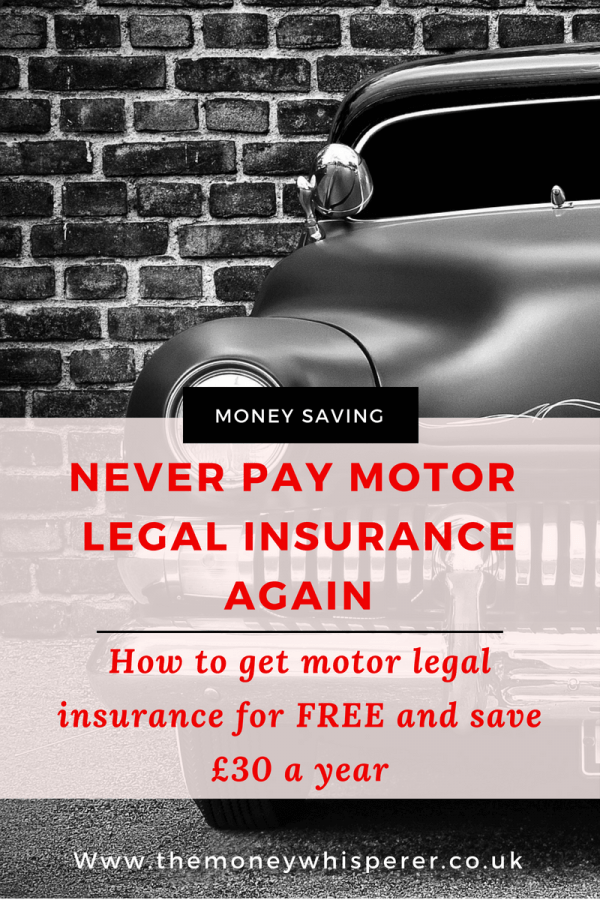 Free car legal insurance you don’t need to pay for The Money Whisperer