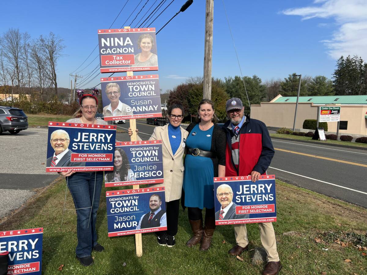 Monroe First Selectman candidates’ hopes rise with the voter turnout