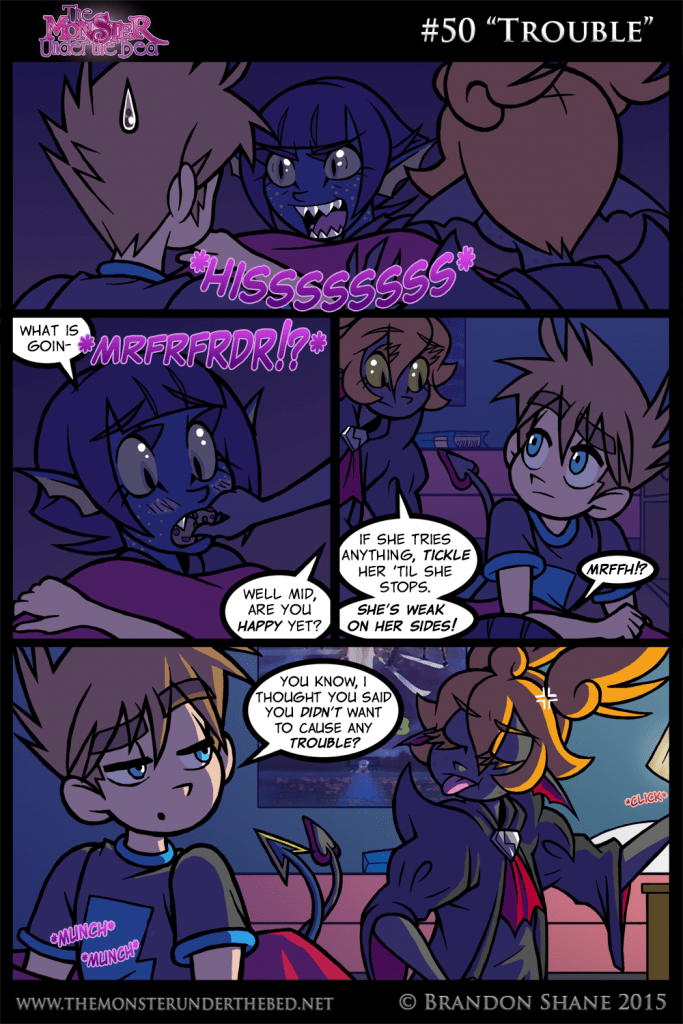 50 “Trouble” The Monster Under the Bed
