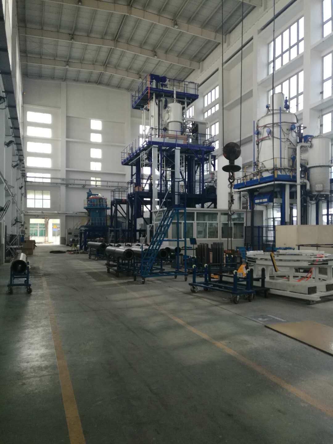 Largest Vertical Vacuum Furnace Ever Built by Ipsen, Germany The Monty