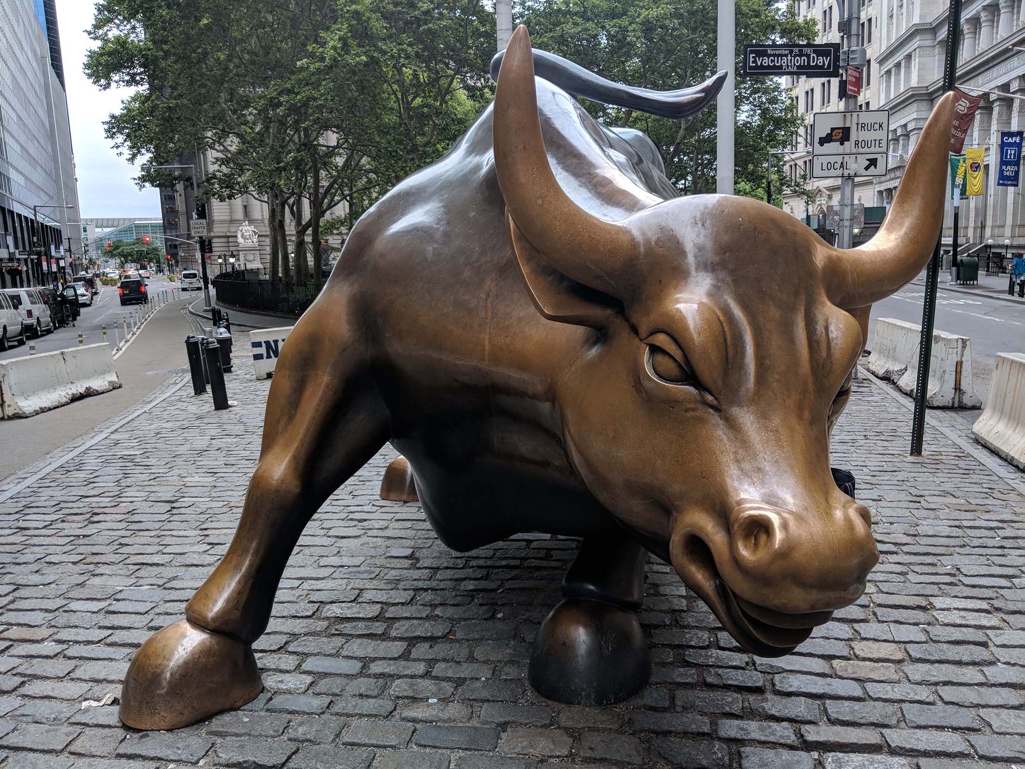 From Guerilla Art to Icon of New York The Wall Street Bull The