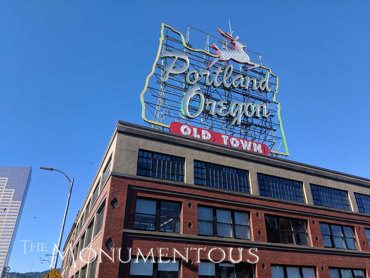 The White Stag Sign / “Portland Oregon” Sign an Icon for the