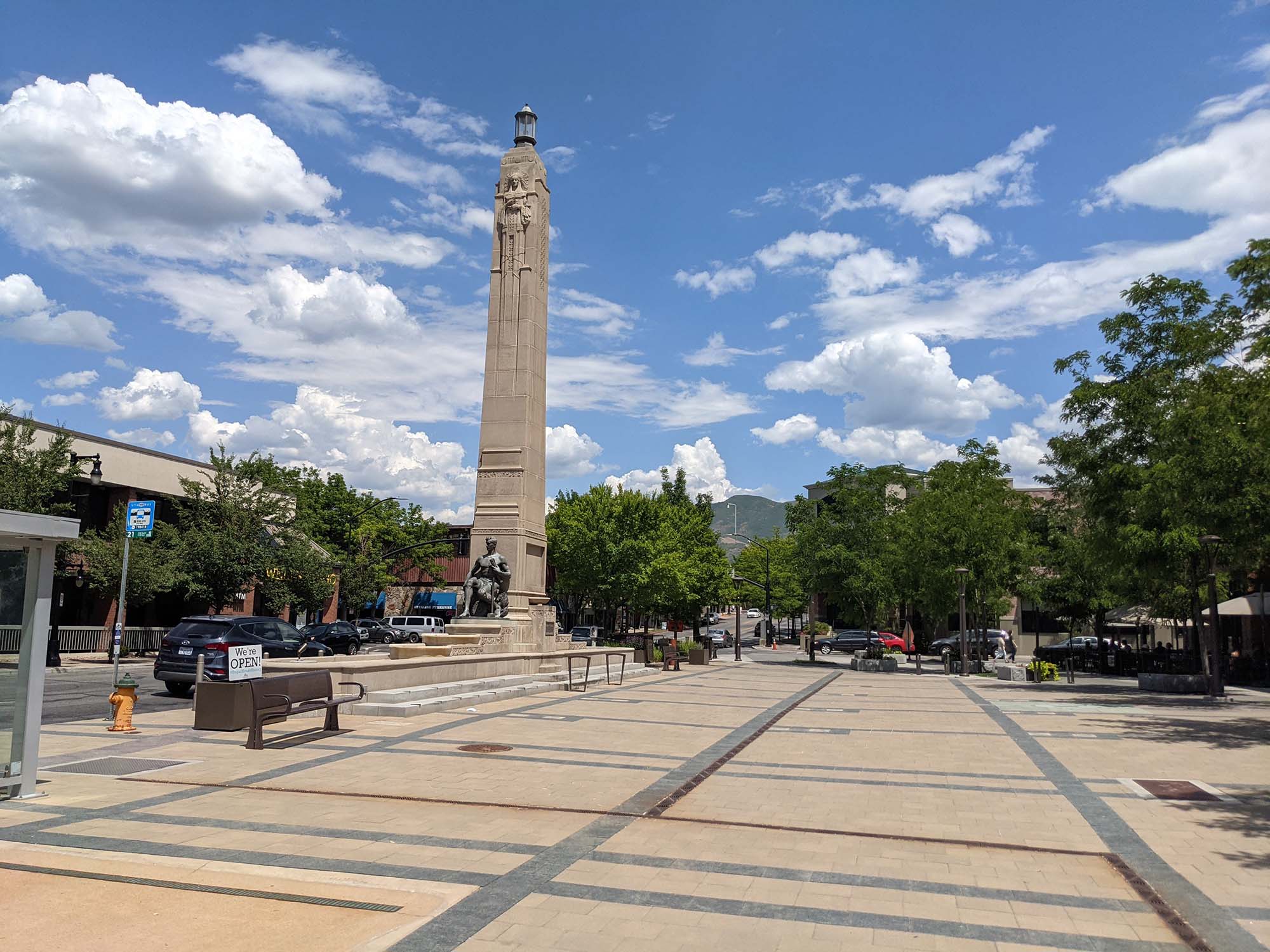 The Sugar House Monument Defines the Identity of a Prominent Salt Lake