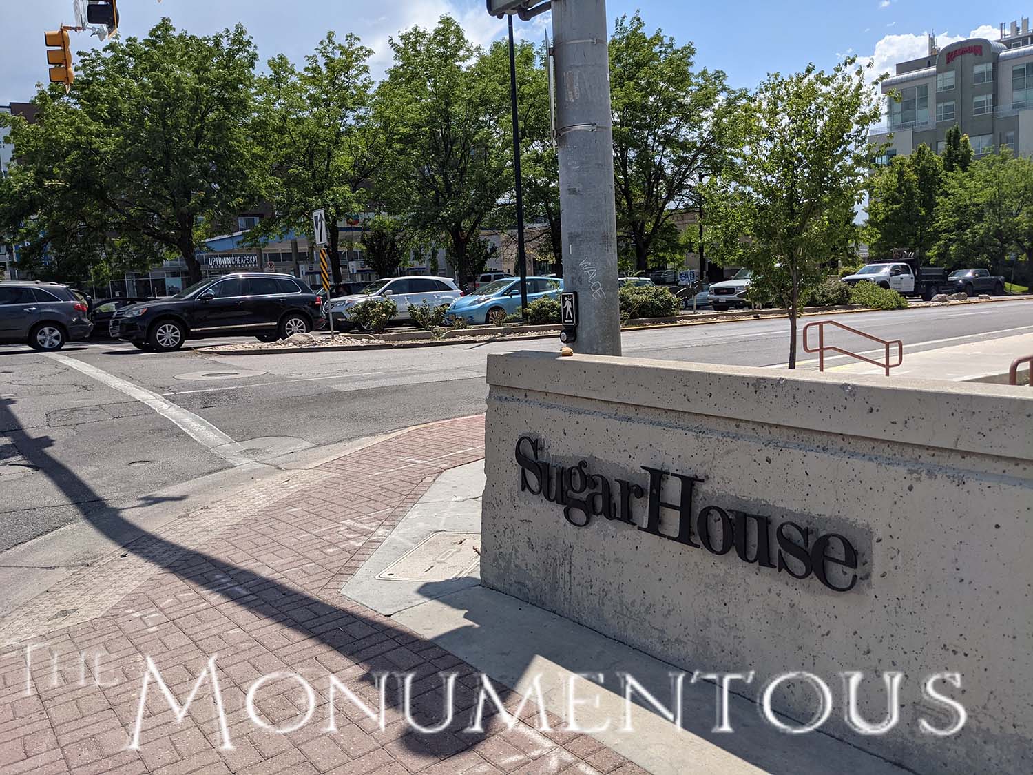 The Sugar House Monument Defines the Identity of a Prominent Salt Lake