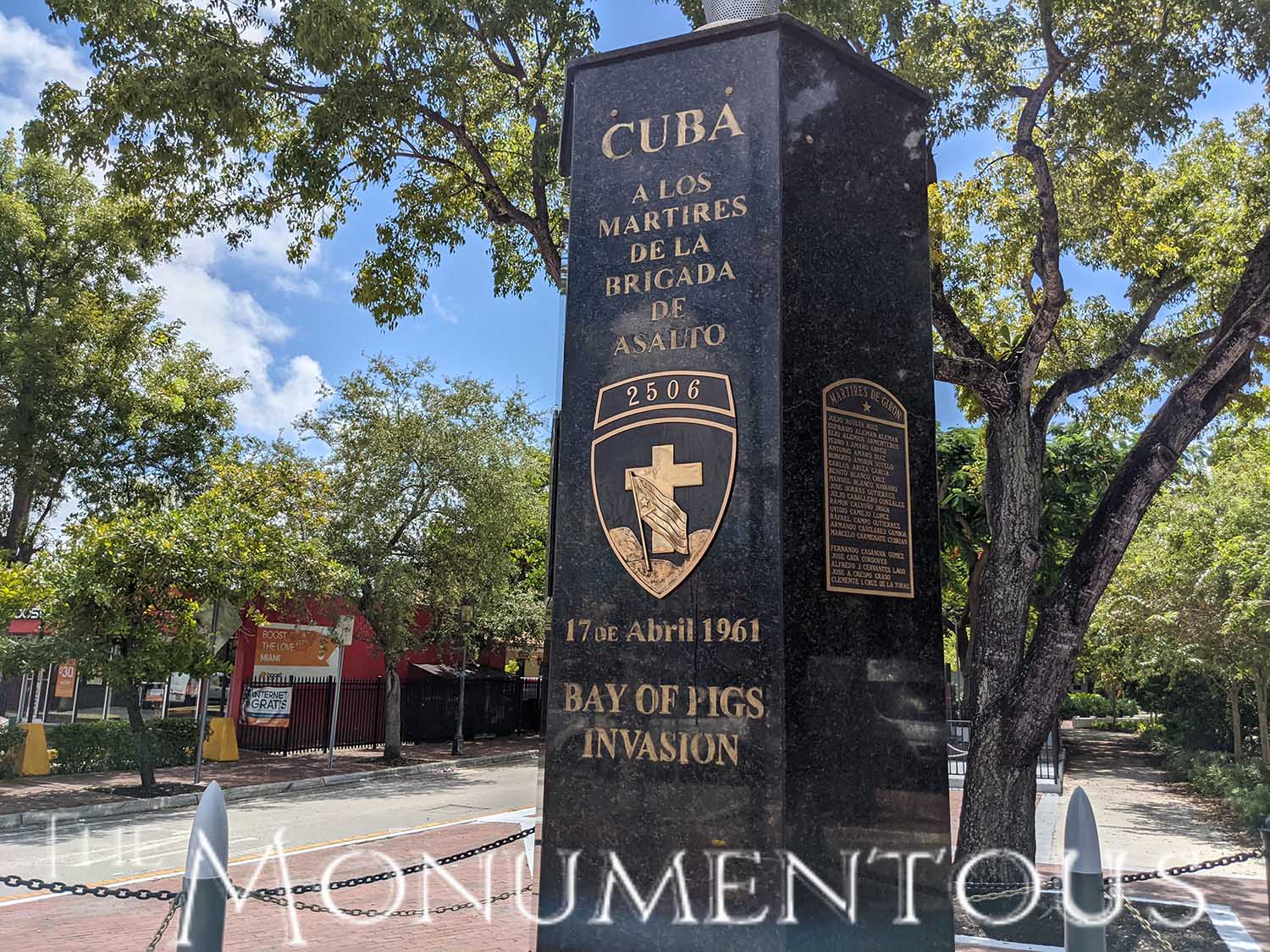 Cuban Memorial Boulevard Park Celebrates the Legacy of a Community and Country The Monumentous