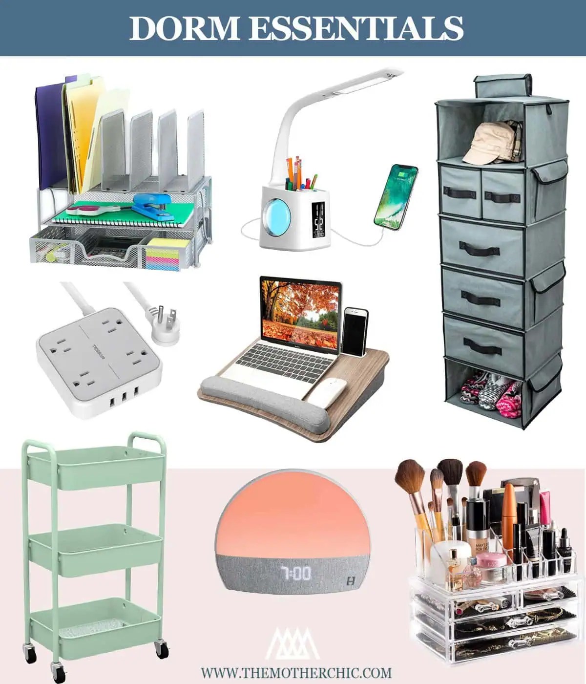 College Living and Dorm Room Essentials The Motherchic