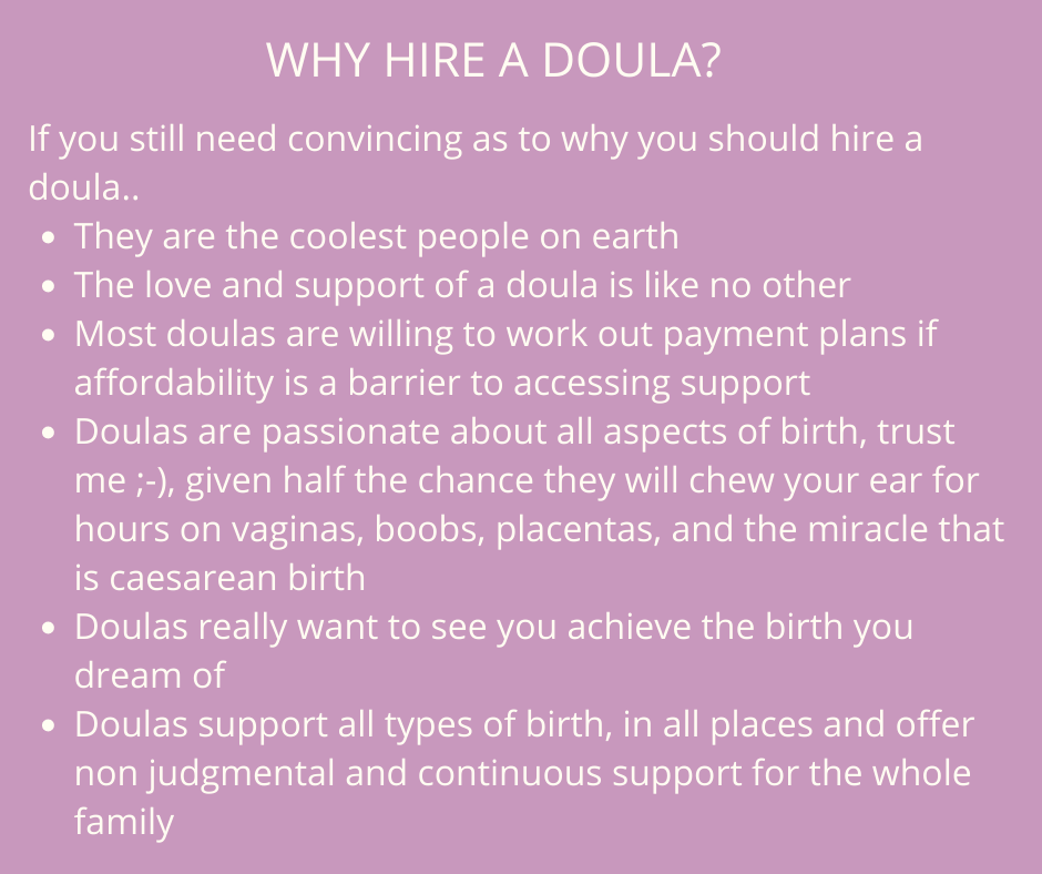 Why hire a doula? Radical Birth