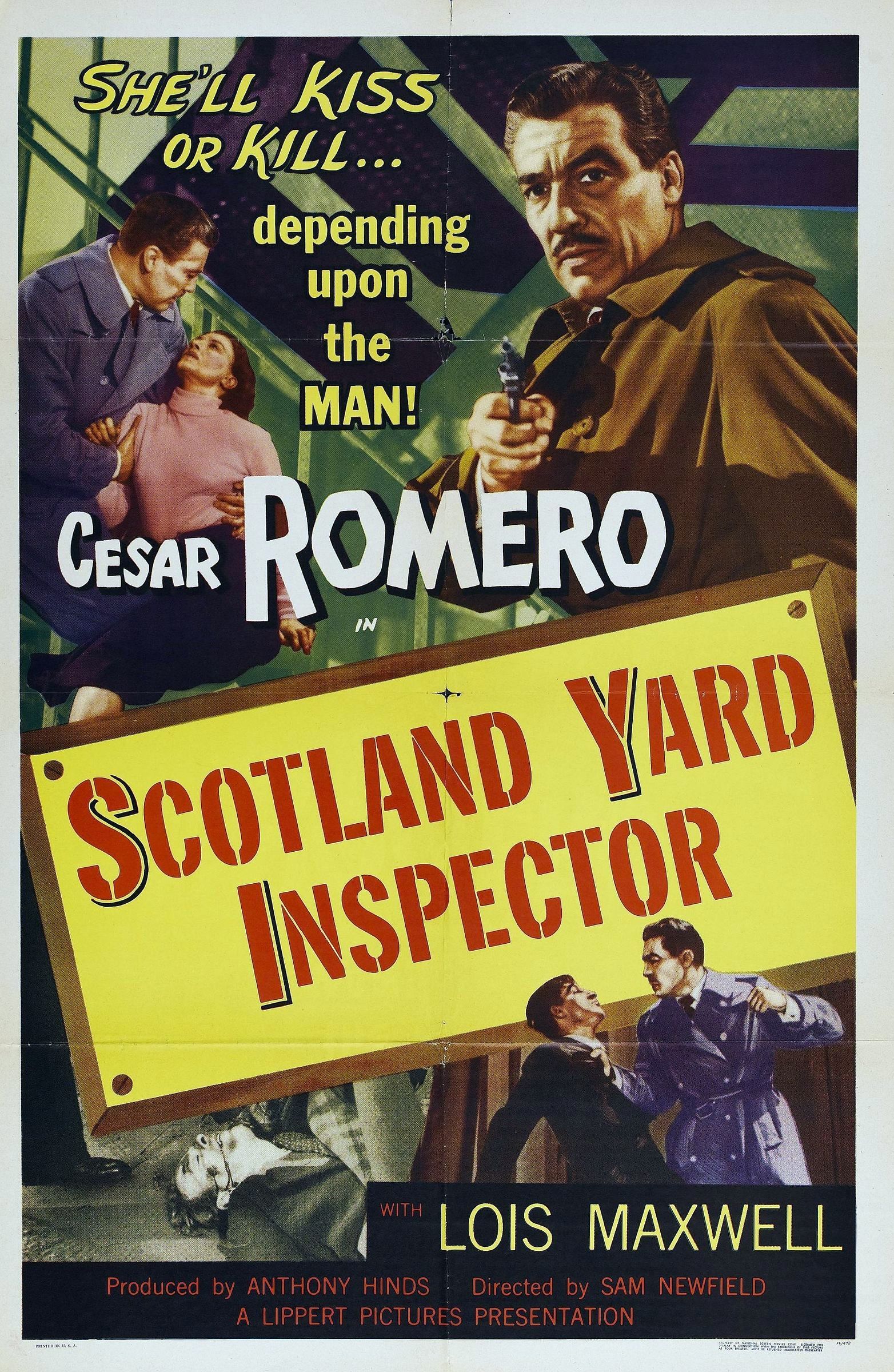 3 Days of Noir” Scotland Yard Inspector (1952) The Motion