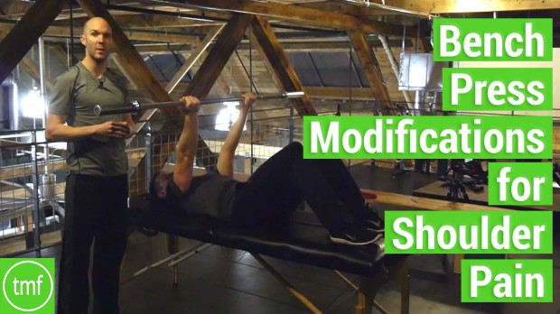 Bench Press Modifications for Shoulder Pain Movement Fix