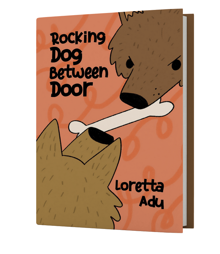Rocking Dog Between Door The Moving Words