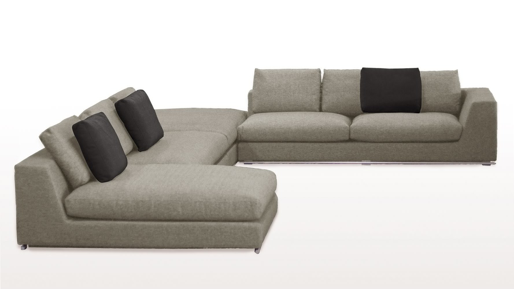 12 The Best Armless Sectional Sofas